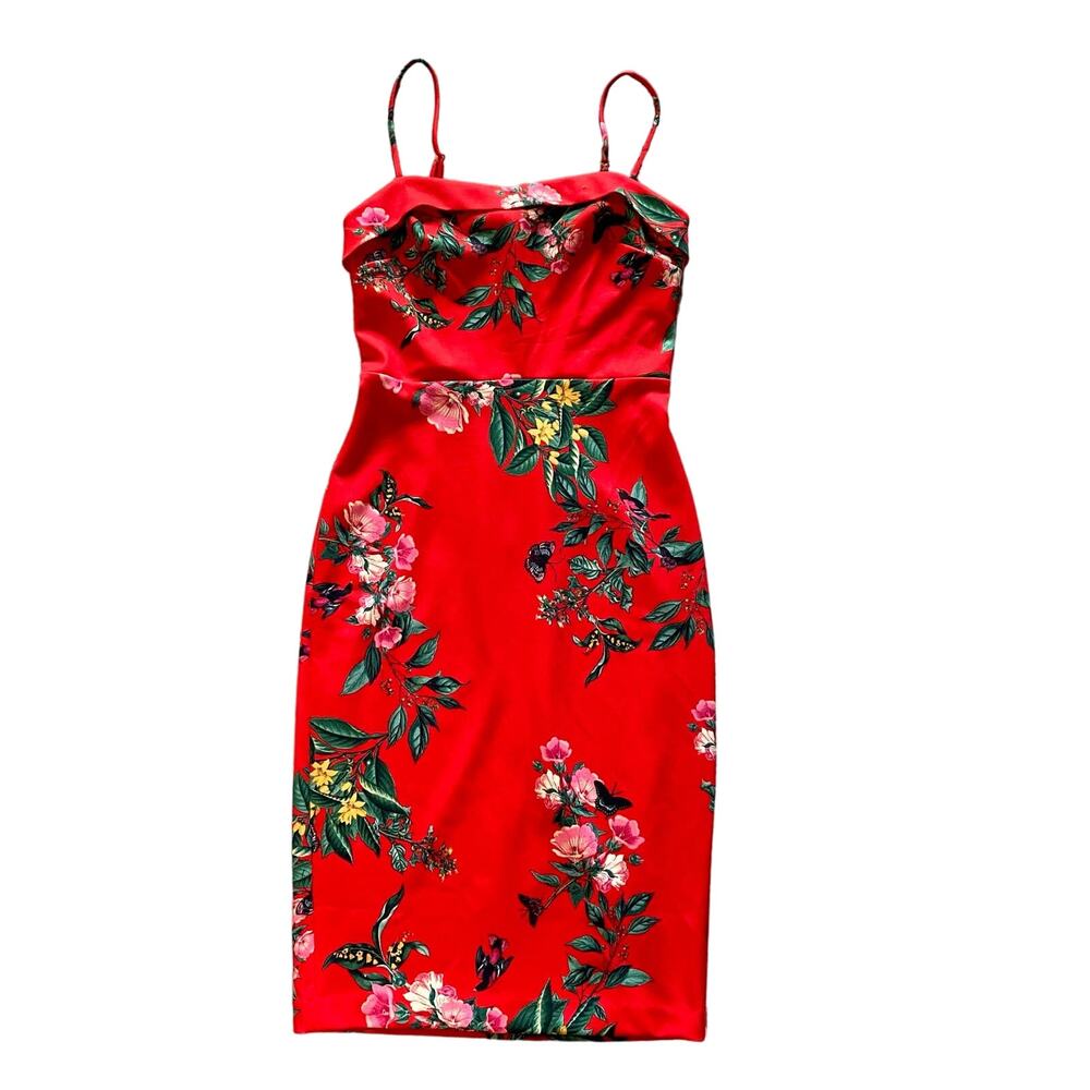 RACHEL Rachel Roy Women's Floral Tropical Printed Delilah Dress Small